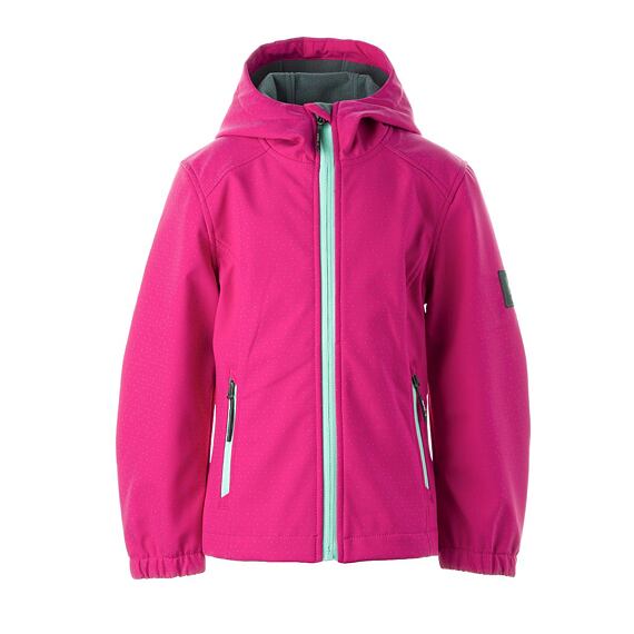 Dětská softshellová bunda Huppa Nera fuchsia REFLEX