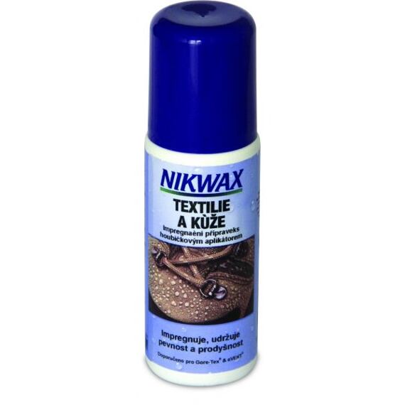 Univerzální impregnace na obuv a rukavice Nikwax Textil a kůže spray 125 ml