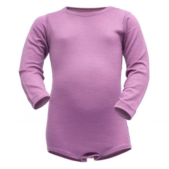 Dětské funkční body s merinem Devold Breeze iris tenké
