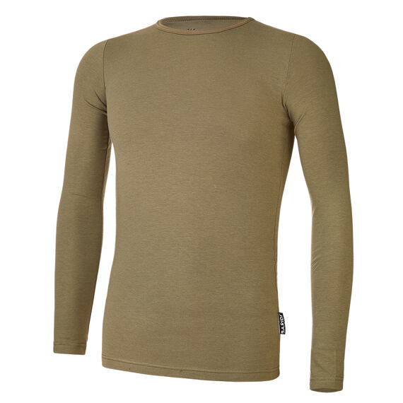 Juniorské UV tričko Little Angel Outlast® tenké DR - khaki