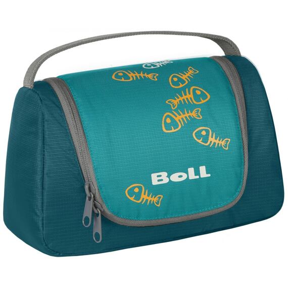 Dětská toaletní taštička Boll Junior Washbag Fish turquoise