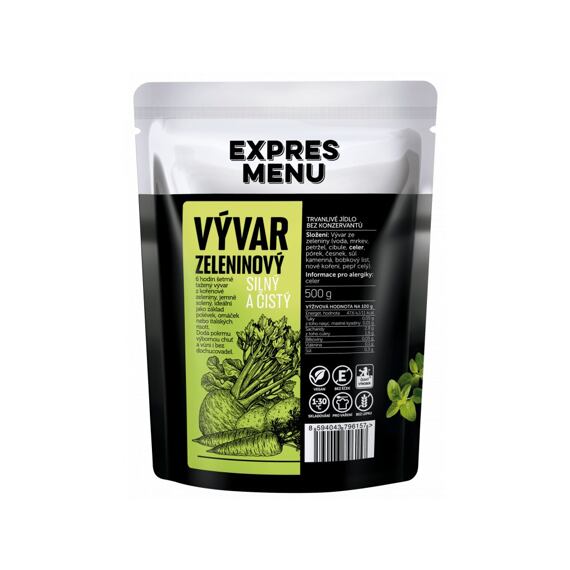 Vývar zeleninový Expres menu 2 porce 500g