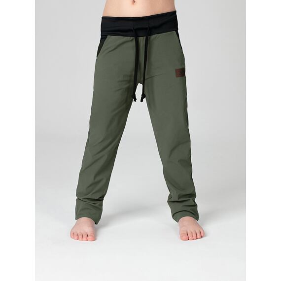 Dětské outdoorové kalhoty Drexiss khaki