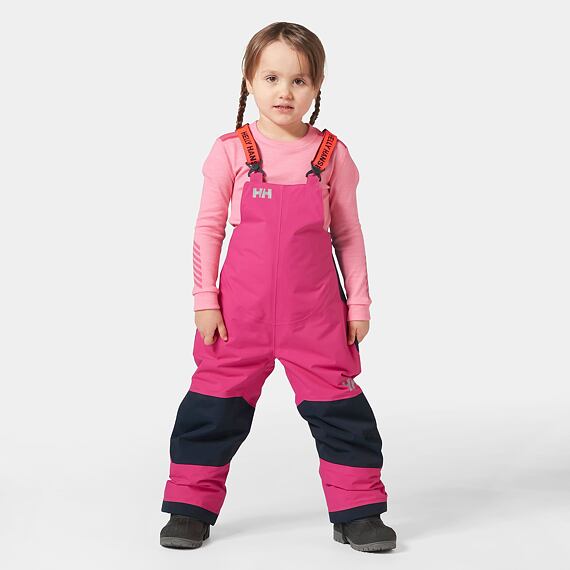 Dětské zimní kalhoty Helly Hansen K Rider 2 ins bib rostoucí - dragon fruit