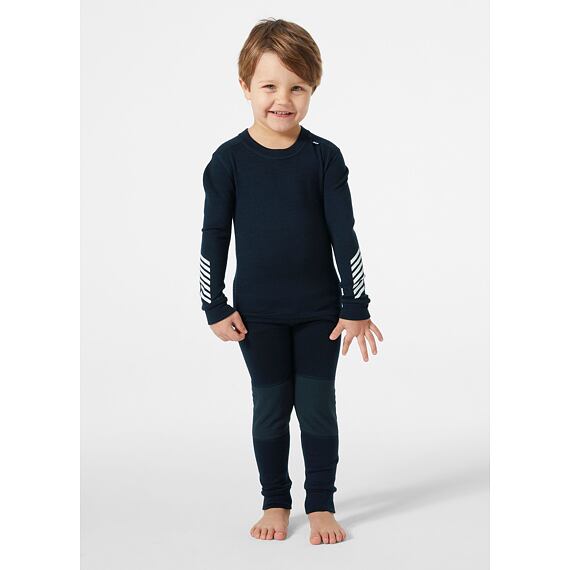 Dětské termoprádlo Helly Hansen K Lifa Merino set - navy