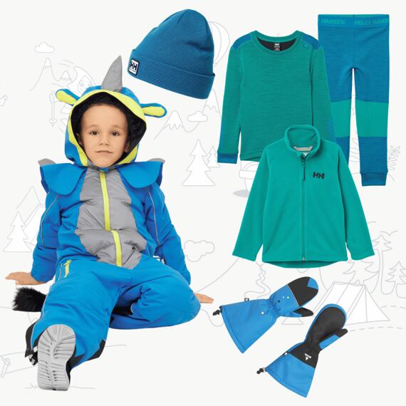 Dětský zimní outfit WeeDo Rhino