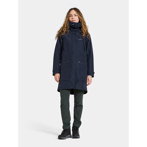 Dámská nepromokavá bunda Didriksons Ilma parka dark night blue