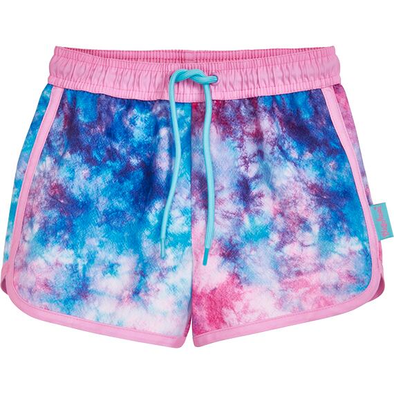 Dívčí UV kraťasy Playshoes Batik - turquoise