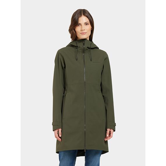 Dámská nepromokavá bunda Didriksons Bea parka deep green