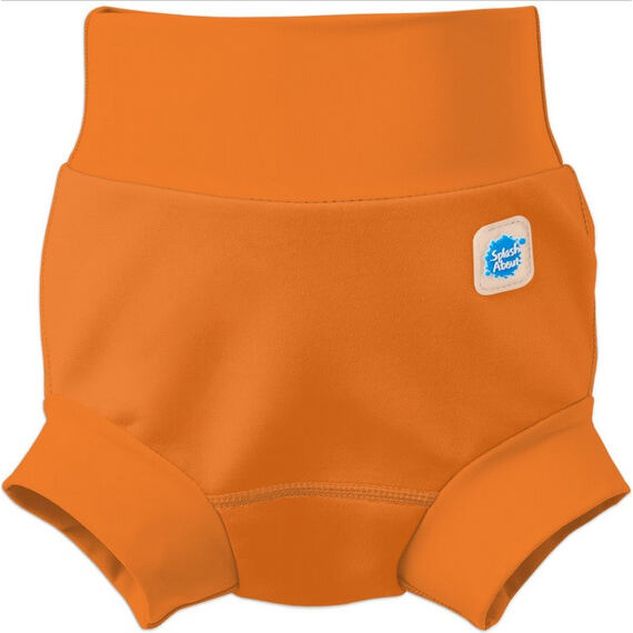 Dětské plenkové plavky Splash About Happy Nappy Neon Orange