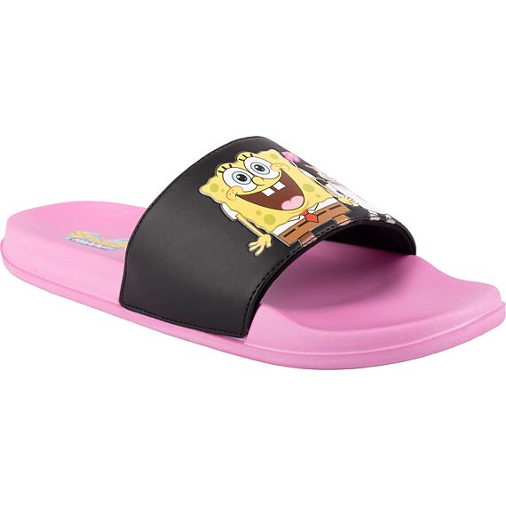 Pantofle Coqui Slipso dk. pink / black SB