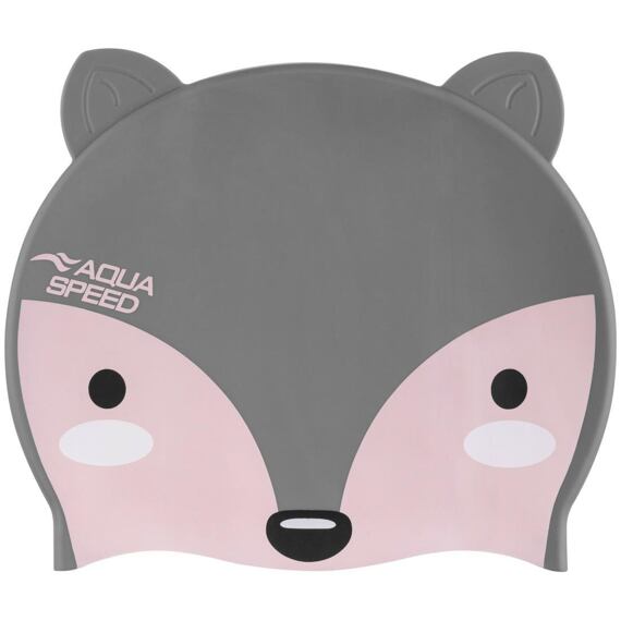 Plavecká čepice Aqua Speed Zoo Latex Fox