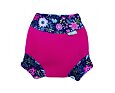 Dětské plenkové plavky Unuo Swim Nappy květinky
