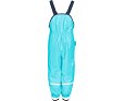 Dětské kalhoty do deště Playshoes s fleecem turquoise 3