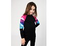 Dámské funkční tričko Drexiss CoolMax shapes - pink dlouhý rukáv 8