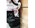 Dětské softshellové kalhoty Promaledobrodruhy WOW elast Dobrodruzi black 2