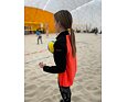 Dětská fleecová mikina Ziener Jaci Jr hot red