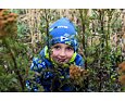 Dětská fleecová čepice Wamu Bagr - modrá 3