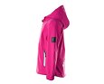 Dětská softshellová bunda Huppa Nera fuchsia 3