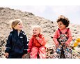 Dětský komplet do deště Helly Hansen K Bergen 2.0 PU rainset peach echo 5