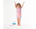 Dětské plavky/kostýmek SplashAbout Happy Nappy Zvířátka růžové 4