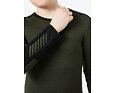 Juniorské termoprádlo Helly Hansen JR LIFA® Merino Midweight Base Layer set - utility green 8