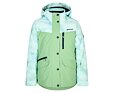 Dětský zimní outfit pro lyžařky pastel green