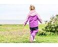 Dětská nepromokavá bunda Didriksons Pilvi tulip purple 14