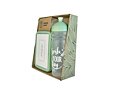 SET ZDRAVÁ LAHEV A ZDRAVÁ SVÁČA svačinový box a lahev 0,7l Fresh olivová 2