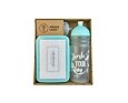 SET ZDRAVÁ LAHEV A ZDRAVÁ SVÁČA svačinový box a lahev 0,7l Fresh tyrkysová 4