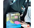 Sluneční clona do auta LittleLife Car Sun Shades Butterflies