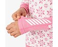 Juniorské termoprádlo Helly Hansen JR Graphic Lifa Merino set - sugar pink snowflake aop 8