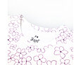 Dětské UV body Little Angel Outlast® tenké KR Kytičky - bílé 5