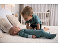 Dětský UV overal Little Angel tenký DR Outlast® - tm. lišejník 3