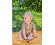 Dětské UV body Little Angel Outlast® tenké KR žirafa - oříškové 9