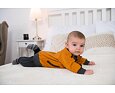 Dětská rozepínací mikina Little Angel Outlast® smyk - medová 3