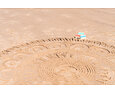 Dřevěné nástroje na písek - tvořte vzory - 3 ks BS Toys Sand Pattern Tools 12