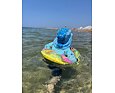 Dětská UV čepice SplashAbout pirát s kšiltem Krokodýli