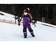 Dětské zimní kalhoty Didriksons Idre royal purple - ROSTOUCÍ 14