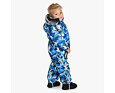 Dětská zimní kombinéza Huppa Ottis blue pattern 2