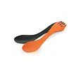 Velký cestovní příbor Light my fire Swedish Spork medium 2-pack rustyorange/slatyblack