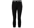 Dámské fuknční 3/4 legíny s merinem Helly Hansen Lifa merino midweight - black