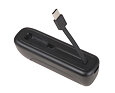 Sada 2 ks dobíjecích ohřívačů s powerbankou LifeSystems Dual Palm Curved Handwarmers - 2x 5000mAh 6