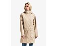 Dámská bunda do deště Didriksons Elly parka clay beige