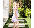 Dětské plavky/kostýmek Splash About Happy Nappy s volánky Lilac Spring Frills 4