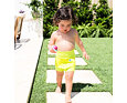 Dětské plenkové plavky Splash About Happy Nappy Neon Lime 4