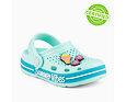 Dětské sandály Coqui Lindo lt. mint / turquoise summer + amulety
