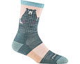 Funkční ponožky s merinem Darn Tough Bear Town Micro Crew Lightweight with Cushion - quartz
