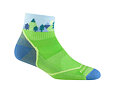Dětské funkční ponožky s merinem Darn Tough Quest Quarter Lightweight With Cushion - green