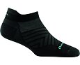 Kotníkové funkční ponožky s merinem Darn tough Run No Show Tab Ultra-Lightweight  - black